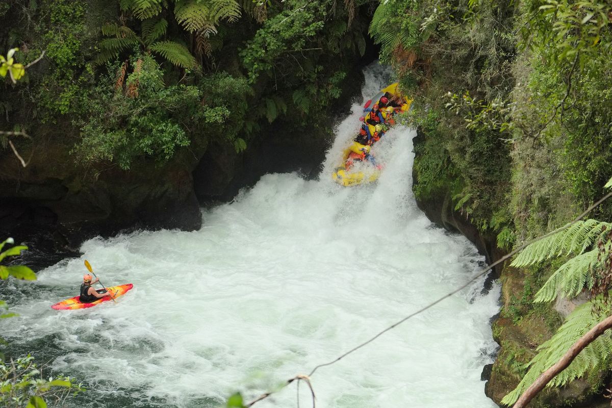 罗托鲁瓦漂流｜Kaituna River Rafting